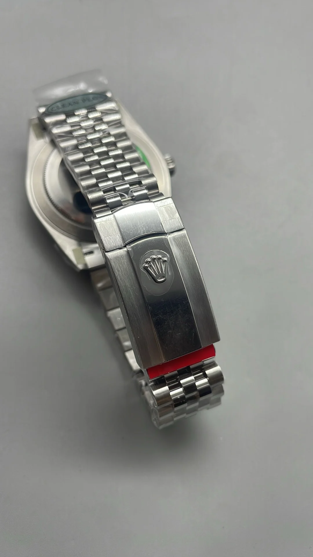 Rolex Datejust Blue Dial 41mm — photographed off the sweep