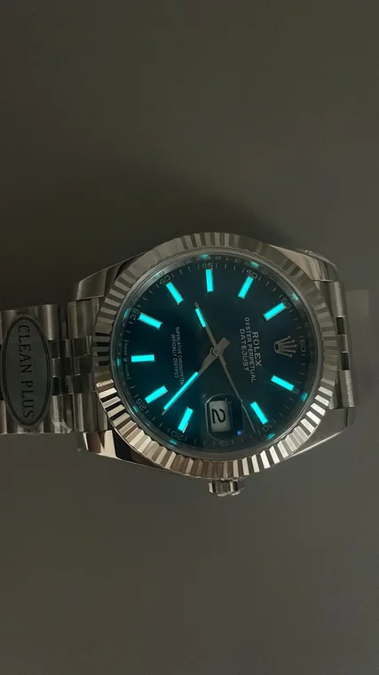 Rolex Datejust Blue Dial 41mm