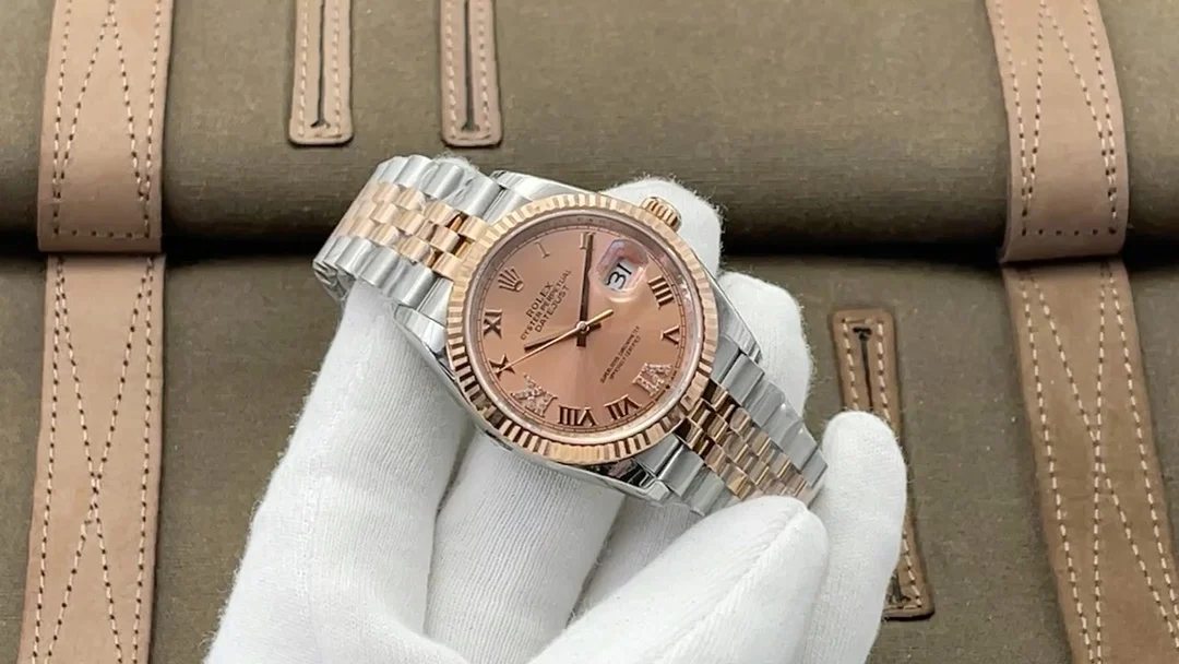 Rolex Datejust Blue Dial Diamond-Set 36mm