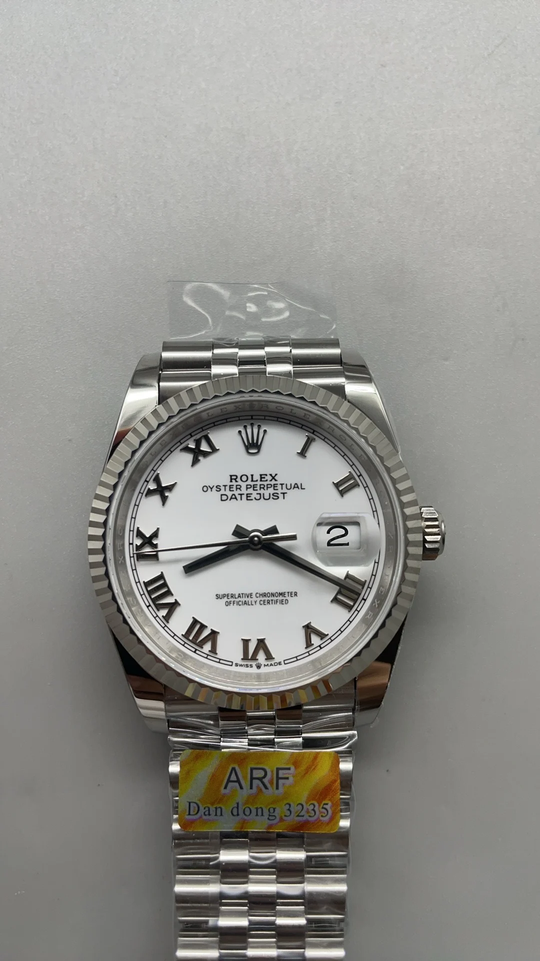 Rolex Datejust Ceramic White Dial 36mm