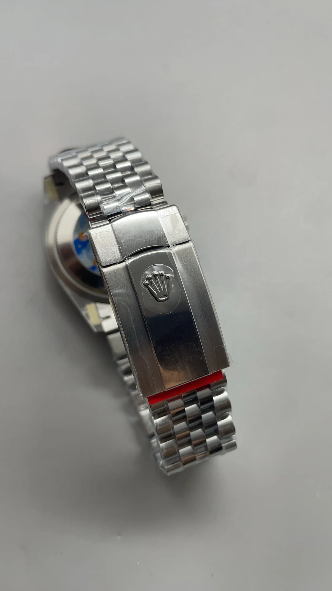 Rolex Datejust Ceramic White Dial 36mm — photographed off the sweep