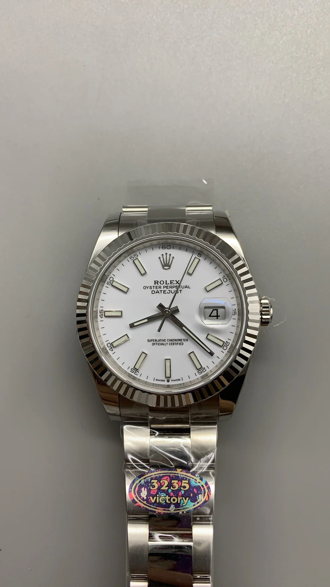 Rolex Datejust Ceramic White Dial 41mm