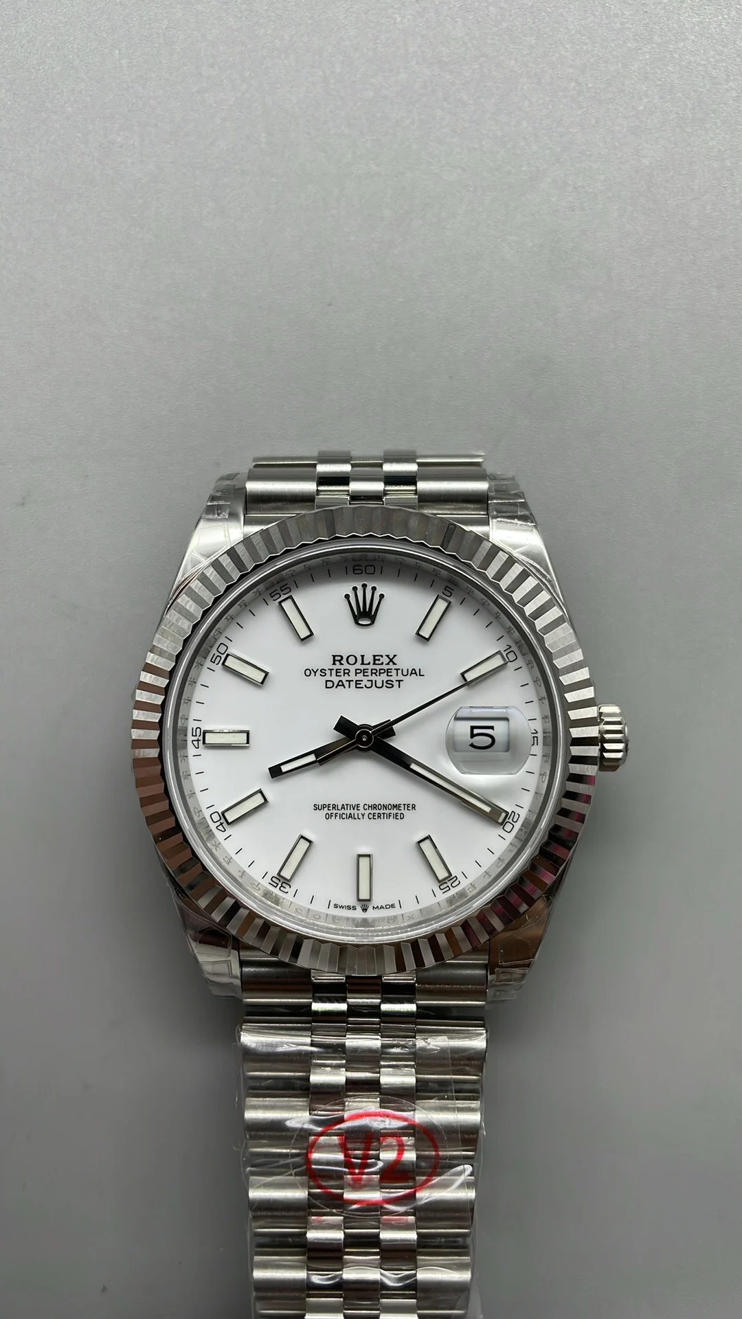 Rolex Datejust Ceramic White Dial 41mm