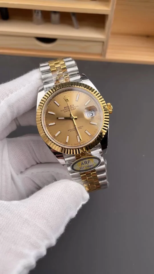 Rolex Datejust Champagne Two-Tone 41mm
