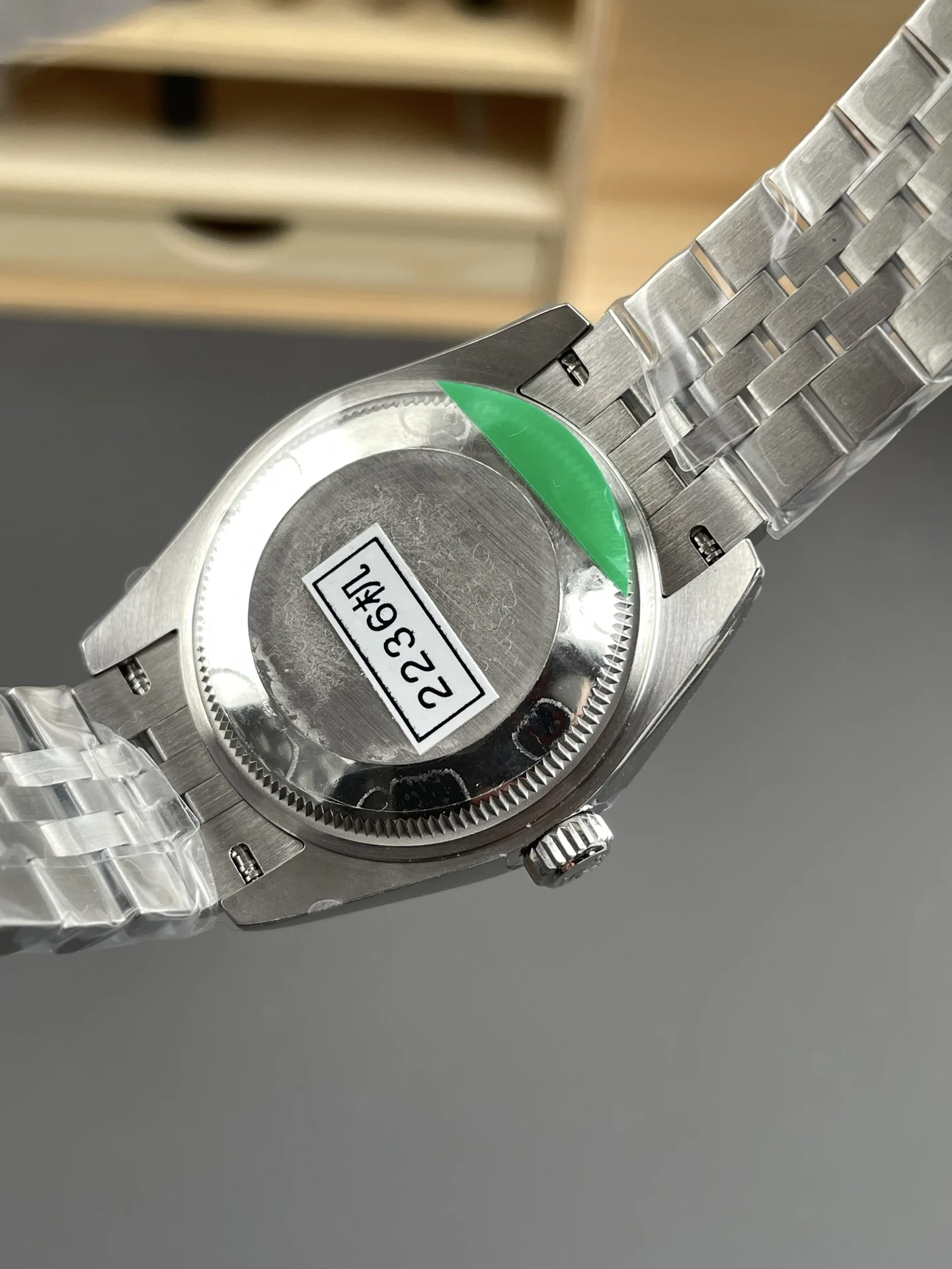Rolex Datejust Diamond-Set 31mm — photographed off the sweep