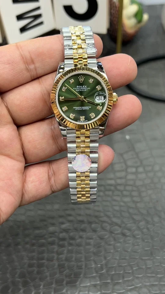 Rolex Datejust Green Dial 31mm
