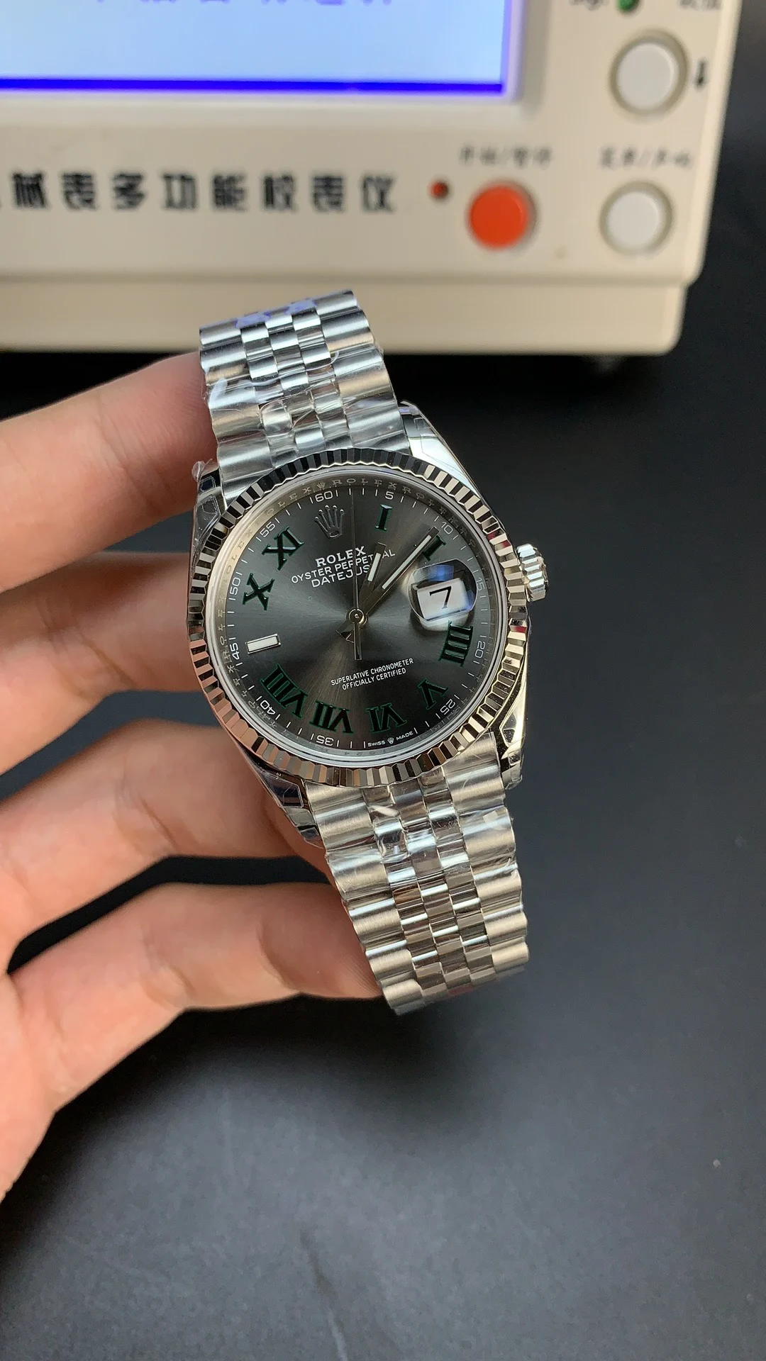 Rolex Datejust Green Dial 36mm