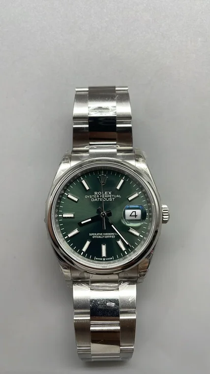 Rolex Datejust Green Dial 36mm