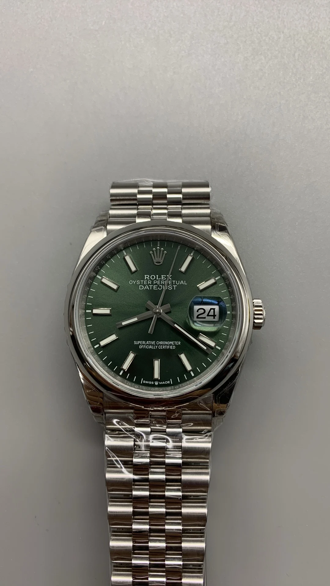 Rolex Datejust Green Dial 36mm