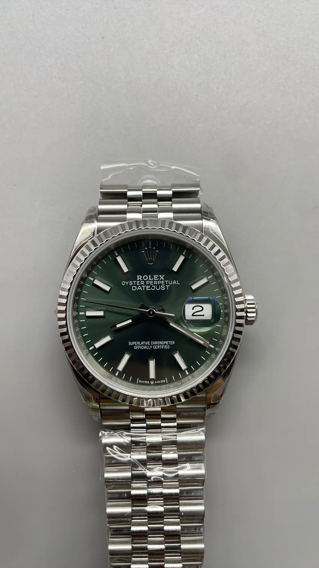 Rolex Datejust Green Dial 36mm