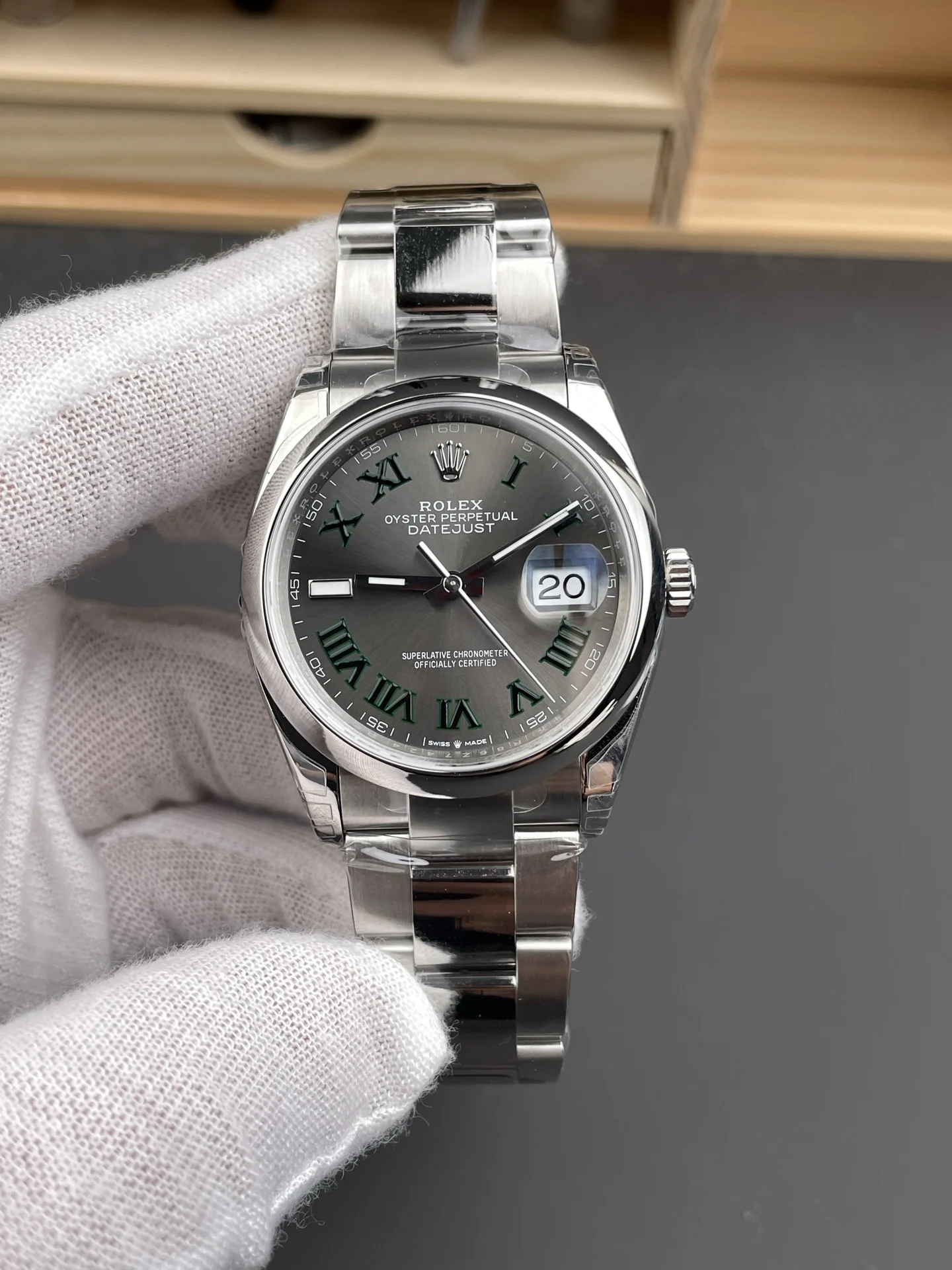 Rolex Datejust Green Dial 36mm