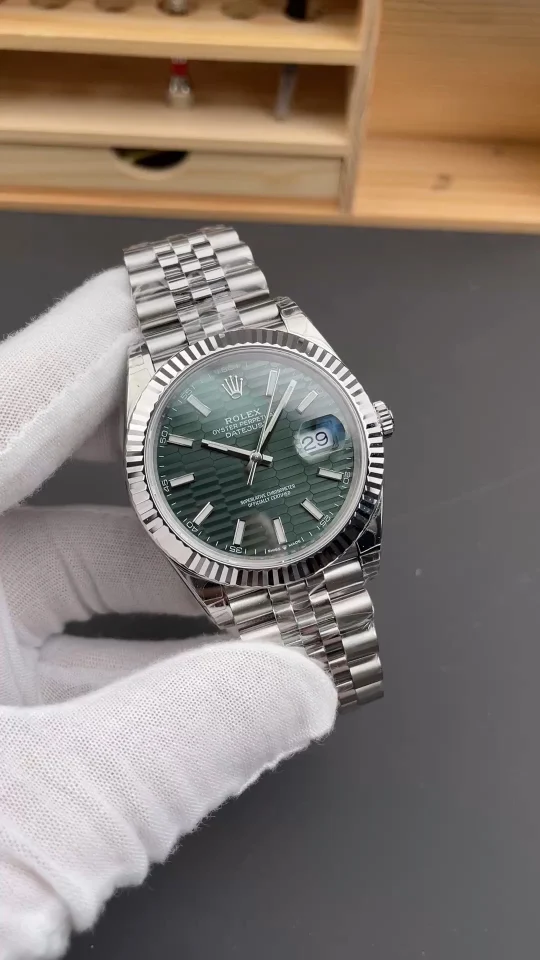 Rolex Datejust Green Dial 41mm