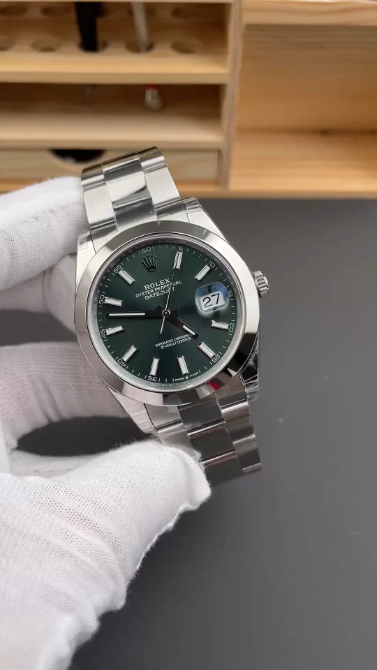 Rolex Datejust Green Dial 41mm