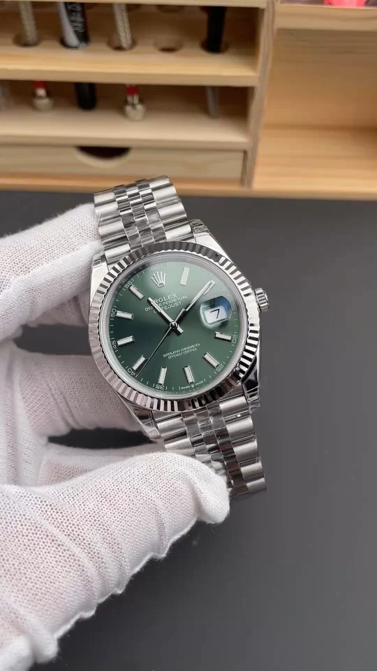 Rolex Datejust Green Dial 41mm
