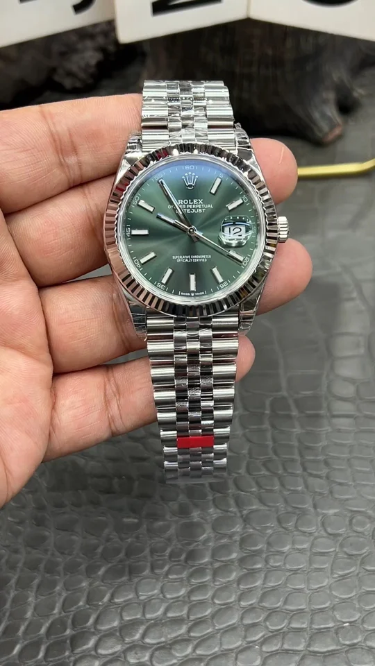 Rolex Datejust Green Dial 41mm