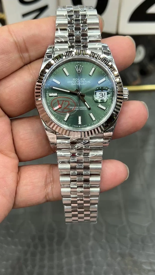 Rolex Datejust Green Dial 41mm