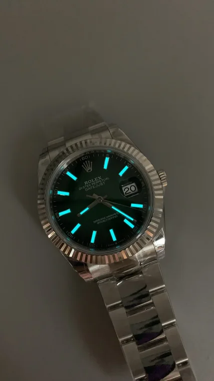 Rolex Datejust Green Dial 41mm