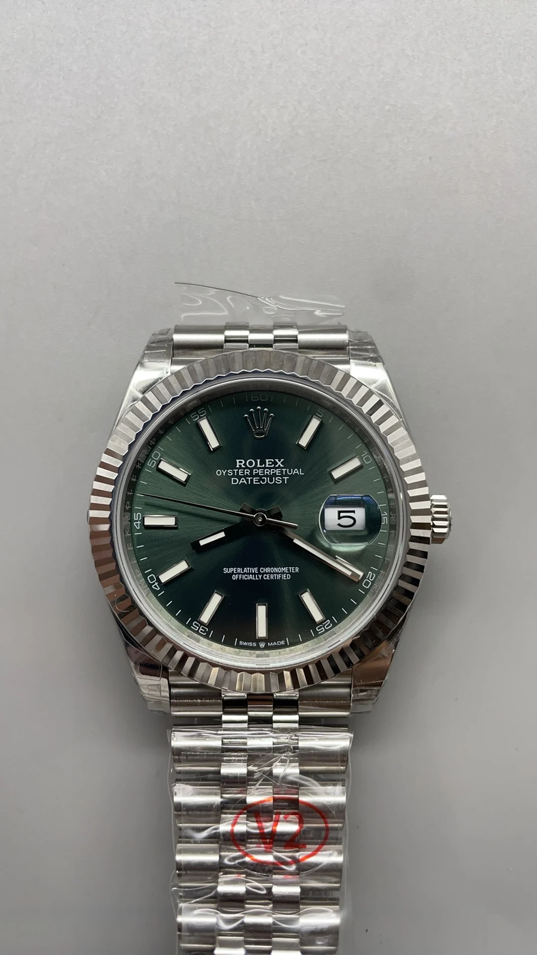 Rolex Datejust Green Dial 41mm