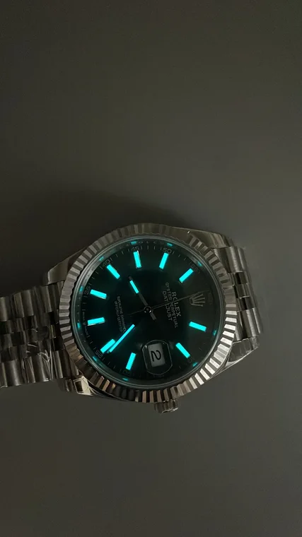 Rolex Datejust Green Dial 41mm