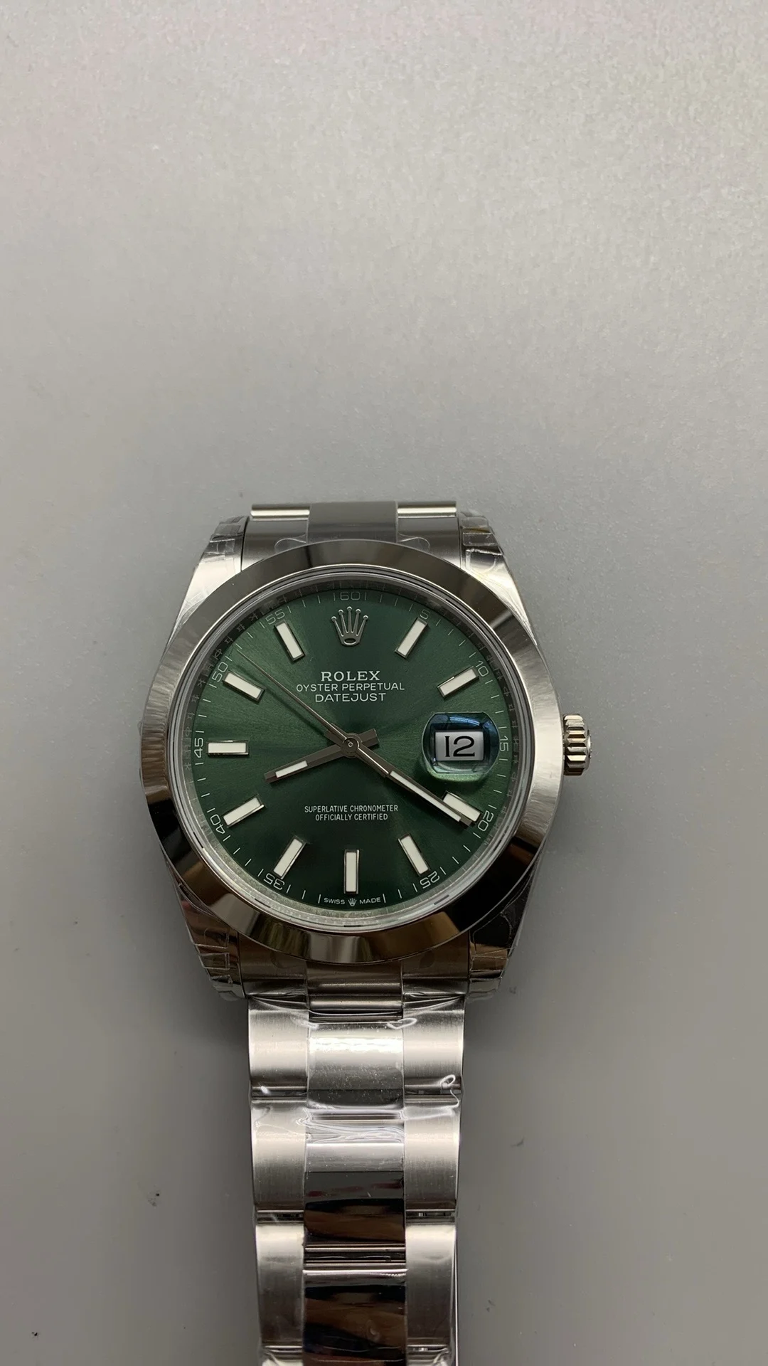 Rolex Datejust Green Dial 41mm
