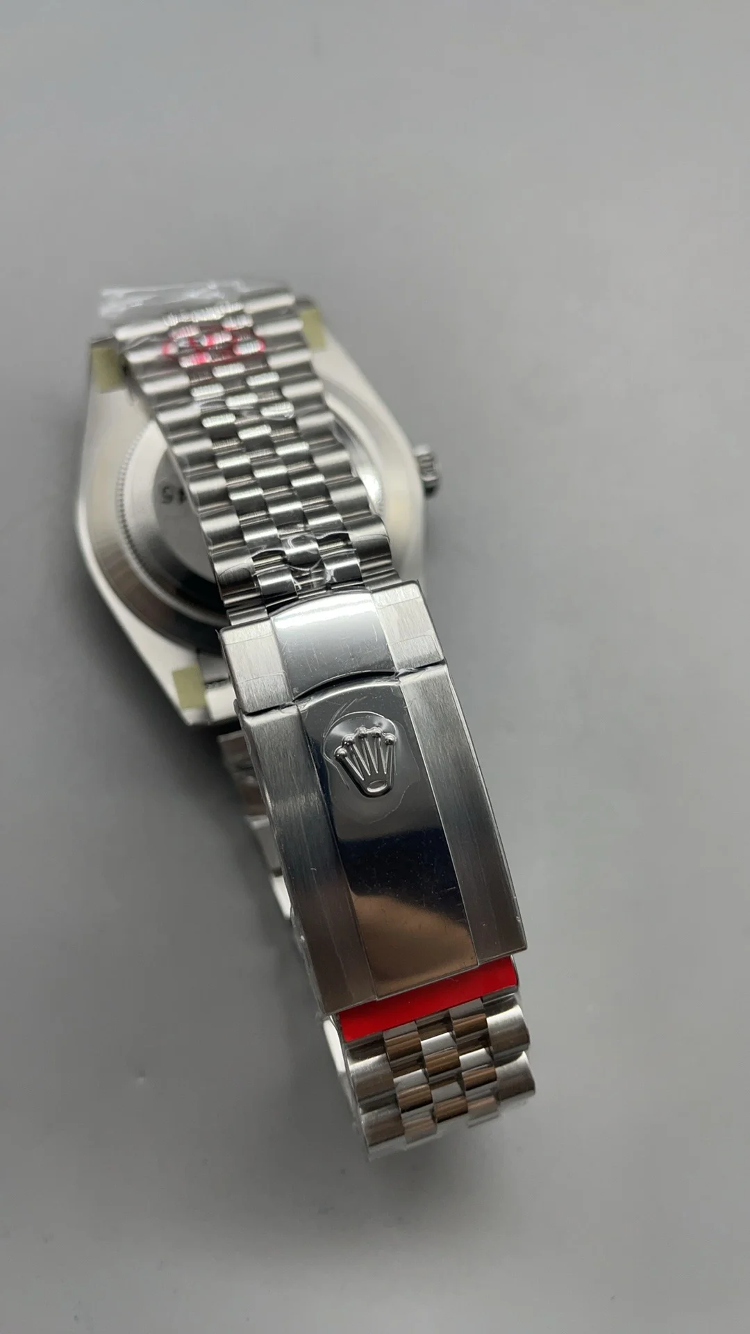 Rolex Datejust Green Dial 41mm — photographed off the sweep