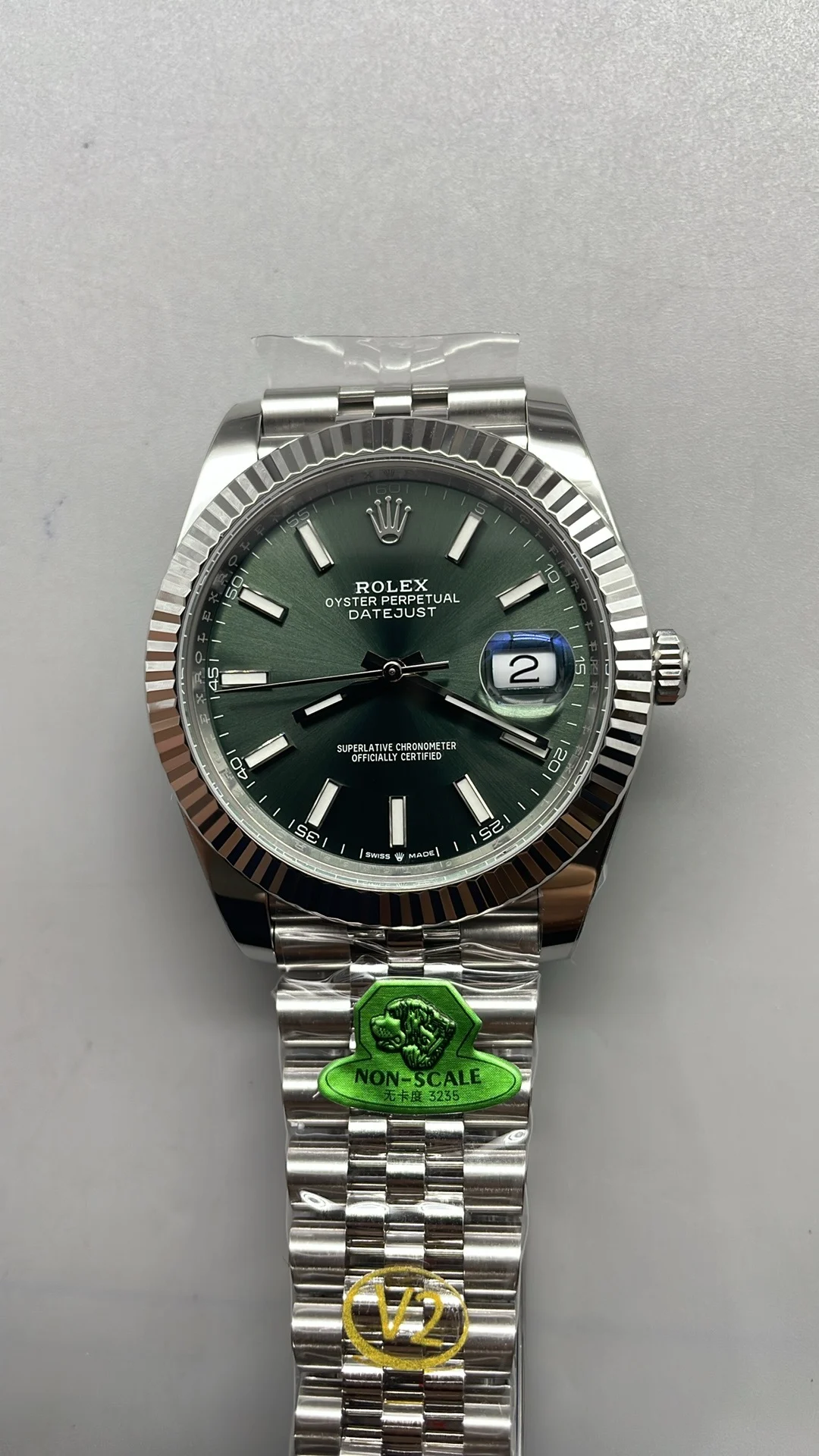 Rolex Datejust Green Dial 41mm