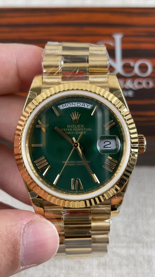 Rolex Datejust Green Dial
