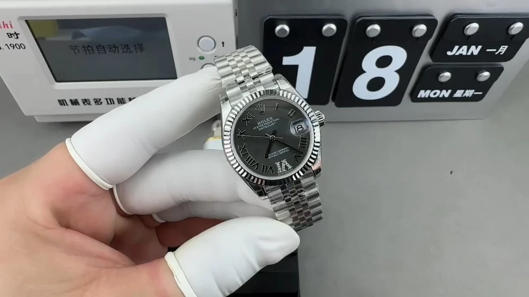 Rolex Datejust Grey Dial 31mm