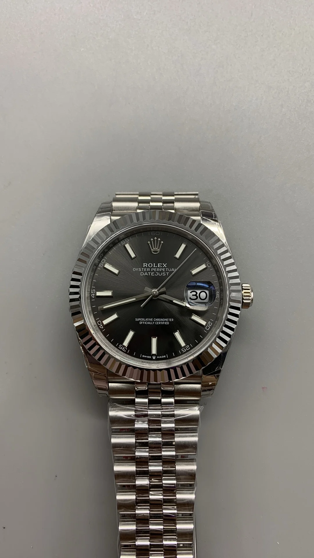 Rolex Datejust Grey Dial 41mm