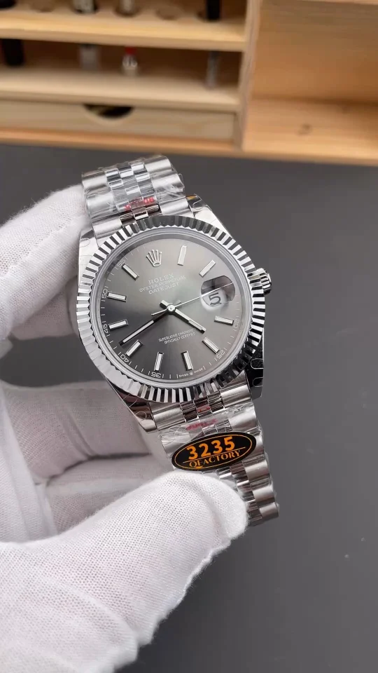 Rolex Datejust Grey Dial 41mm