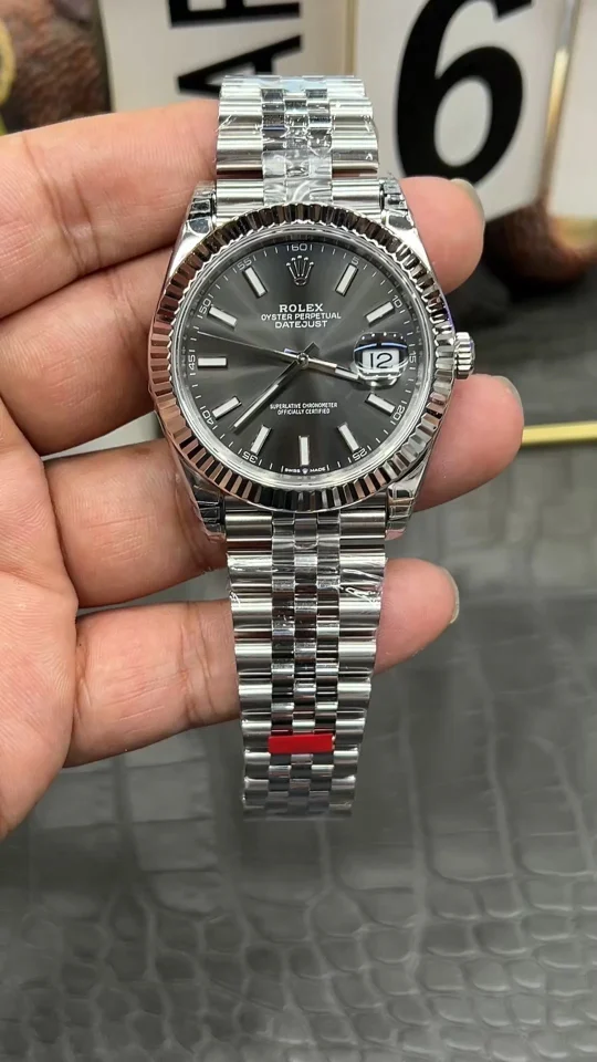 Rolex Datejust Grey Dial 41mm