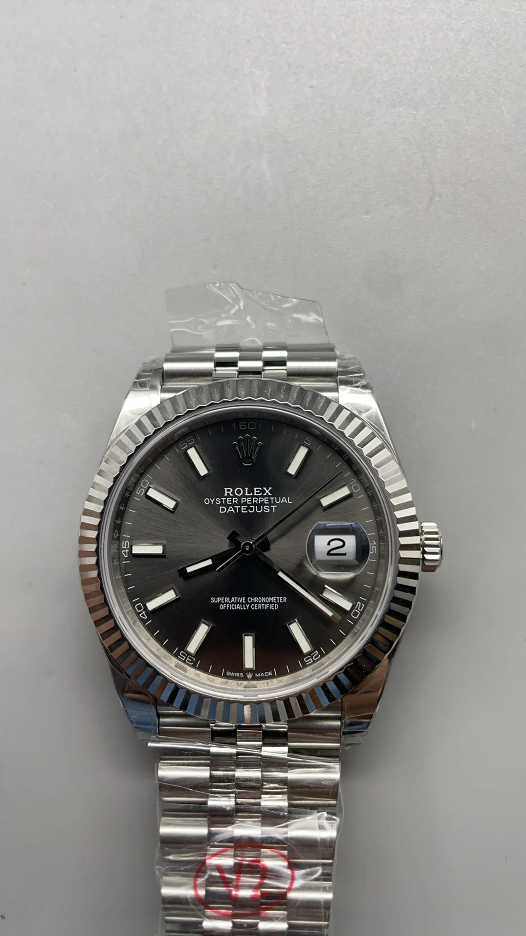 Rolex Datejust Grey Dial 41mm