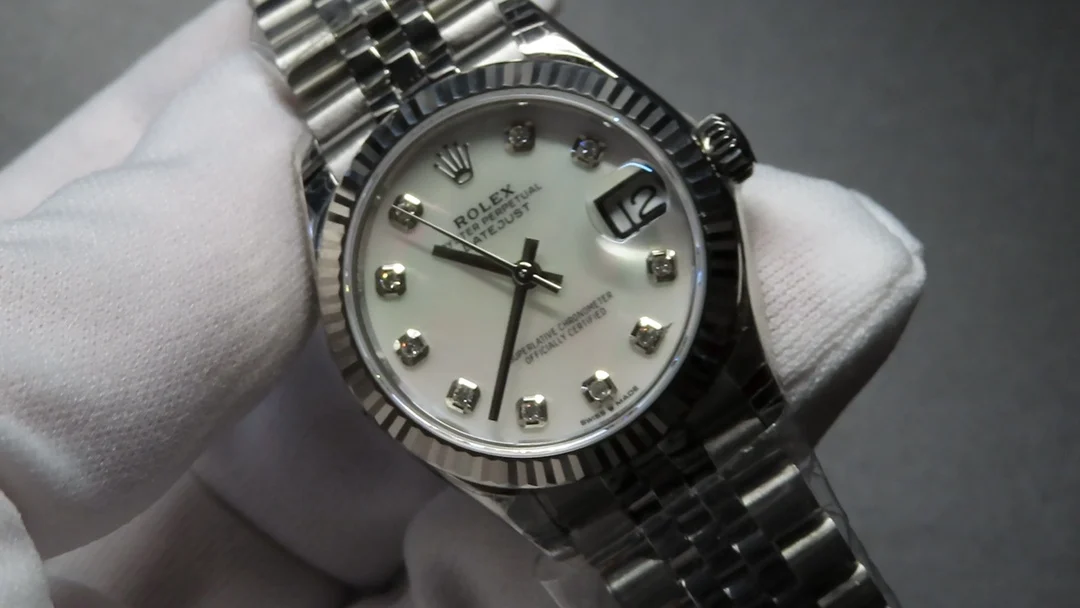 Rolex Datejust Ice Blue Blue Dial 31mm