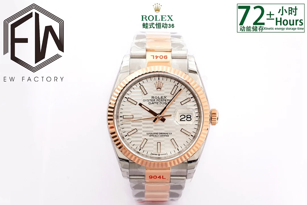 Rolex Datejust Ice Blue Steel Blue Dial 36mm