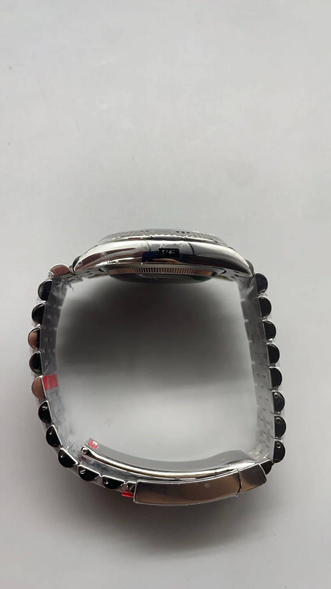 Rolex Datejust Mother of Pearl 36mm — photographed off the sweep
