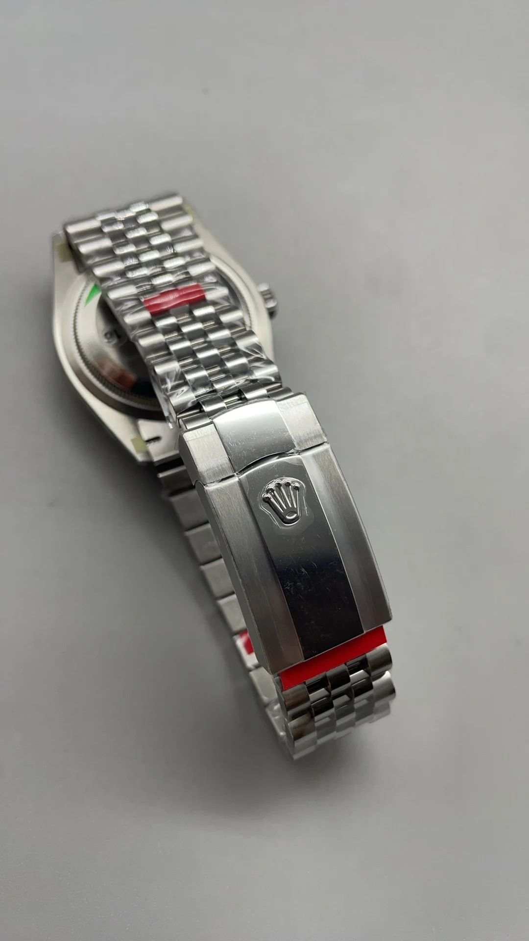 Rolex Datejust Mother of Pearl 36mm — photographed off the sweep
