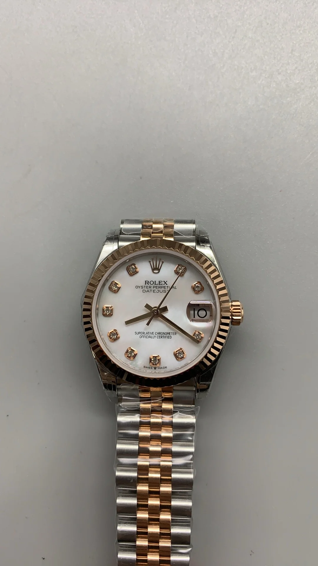 Rolex Datejust Mother of Pearl Rose Gold