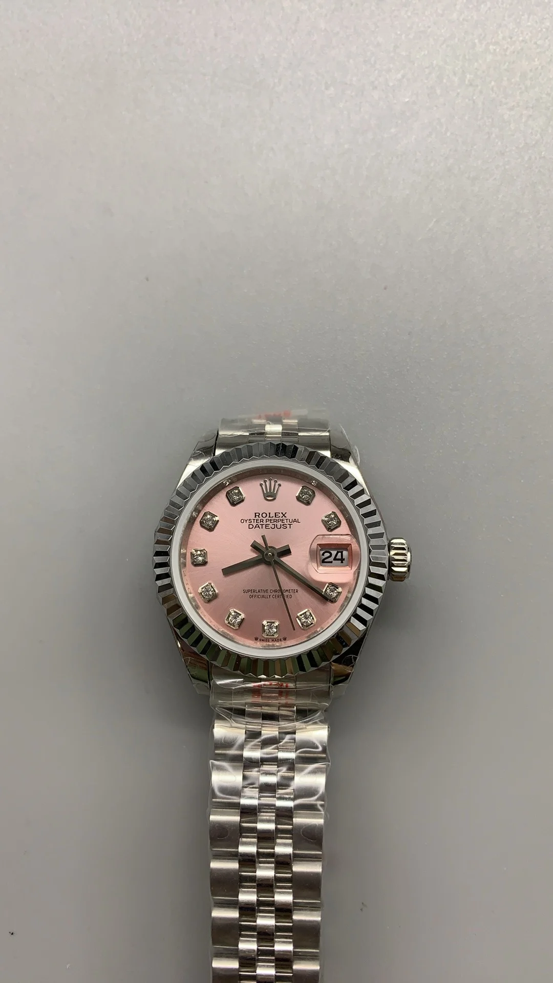 Rolex Datejust Pink Dial 28mm