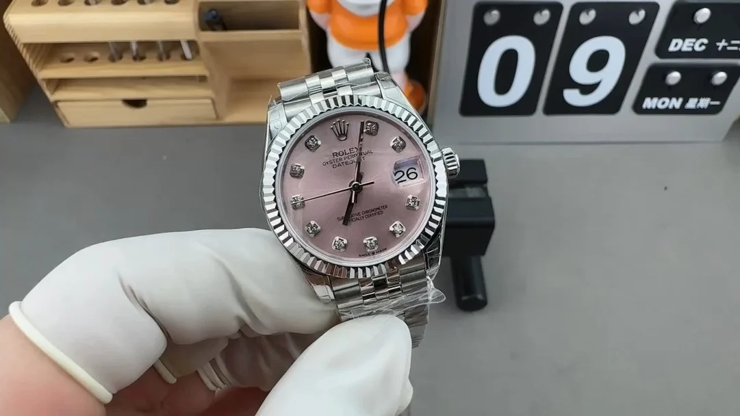 Rolex Datejust Pink Dial 31mm