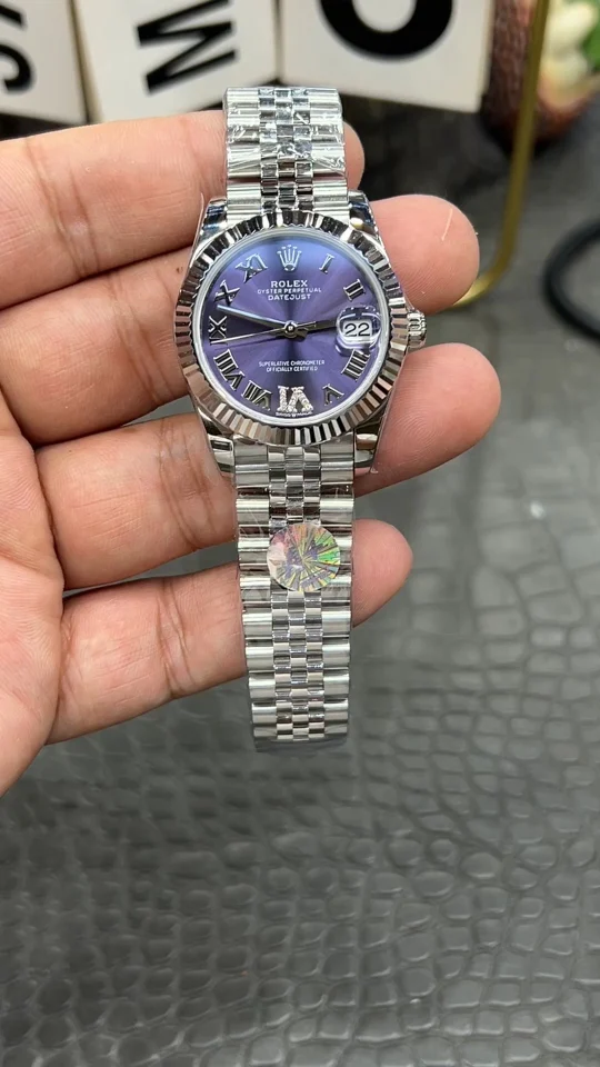 Rolex Datejust Purple Dial 31mm
