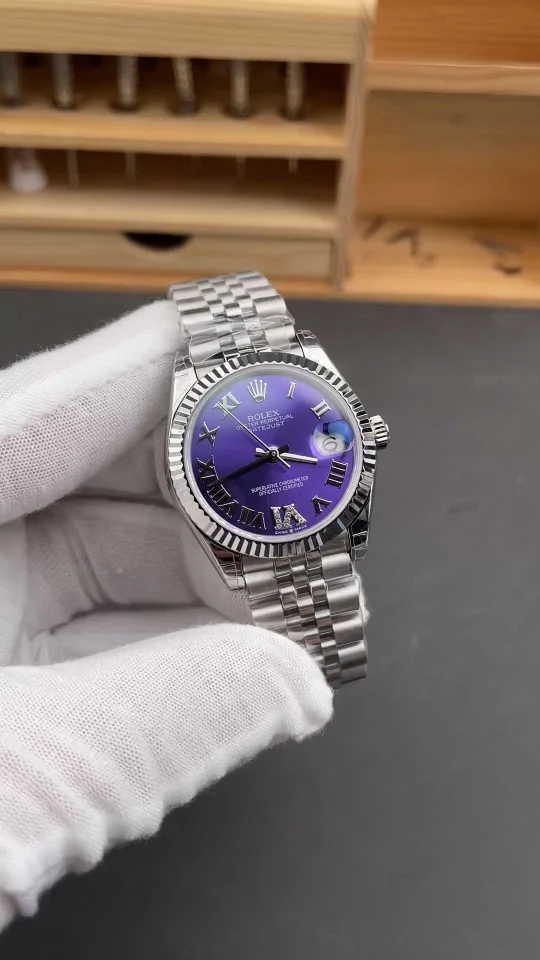 Rolex Datejust Purple Dial 31mm