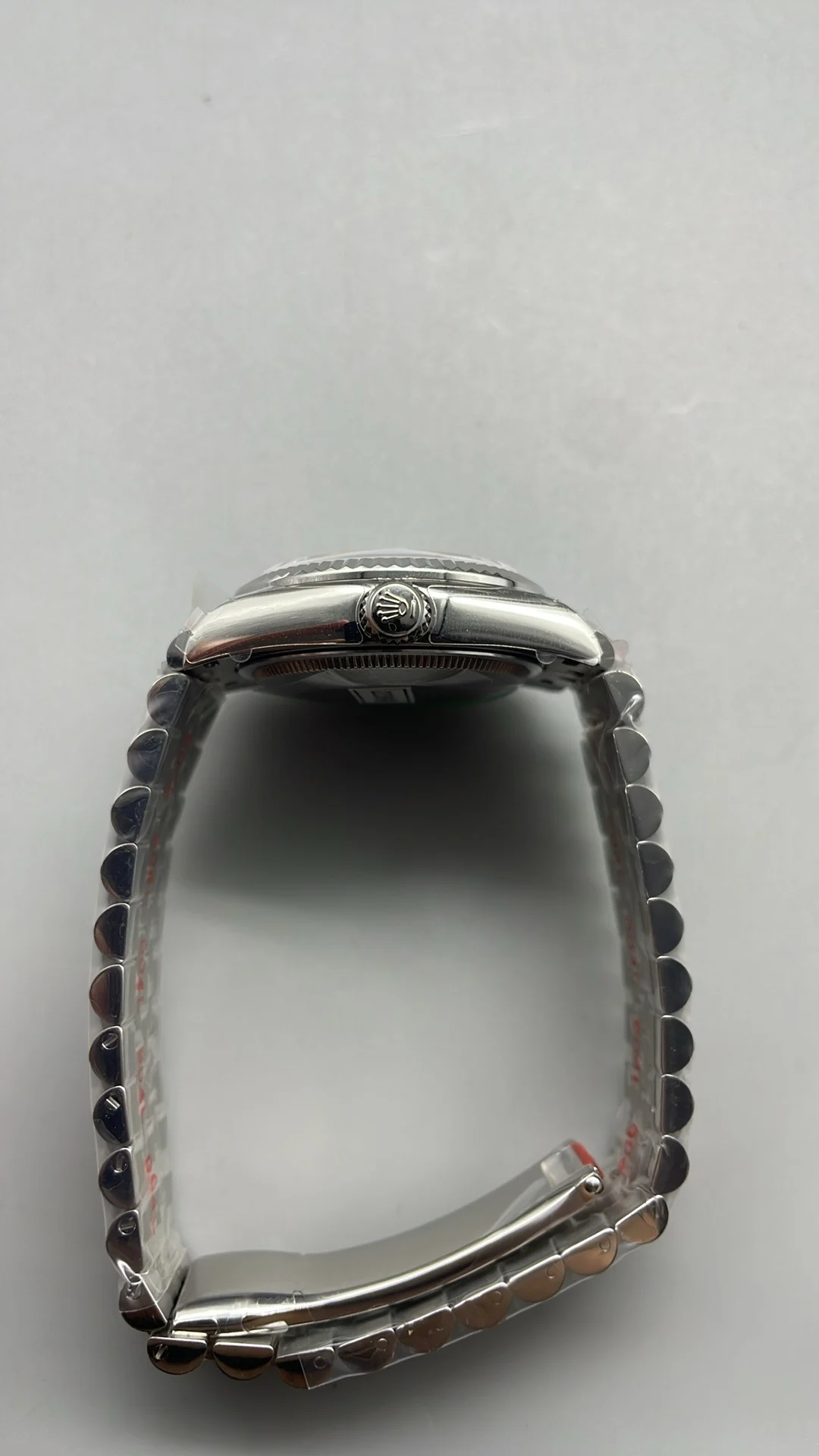 Rolex Datejust Silver Dial 31mm — photographed off the sweep