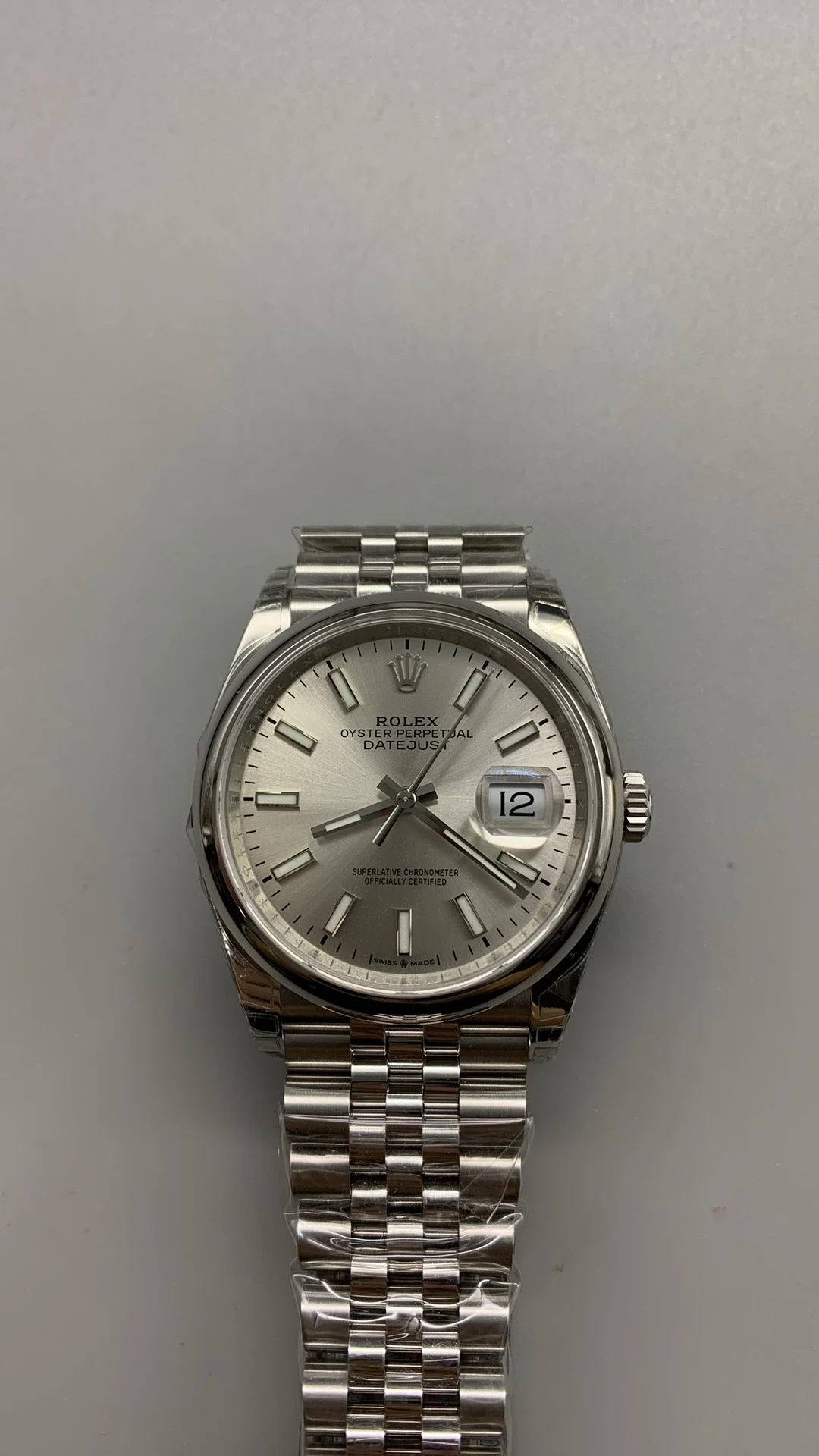 Rolex Datejust Silver Dial 36mm