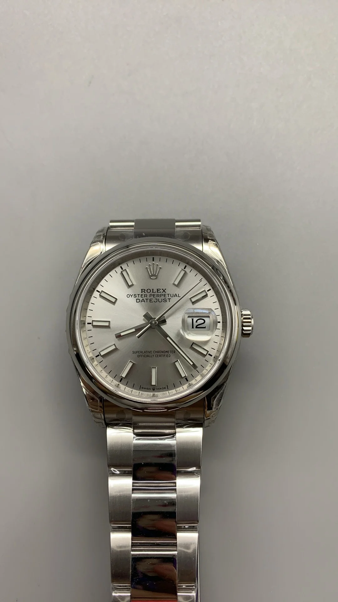 Rolex Datejust Silver Dial 36mm