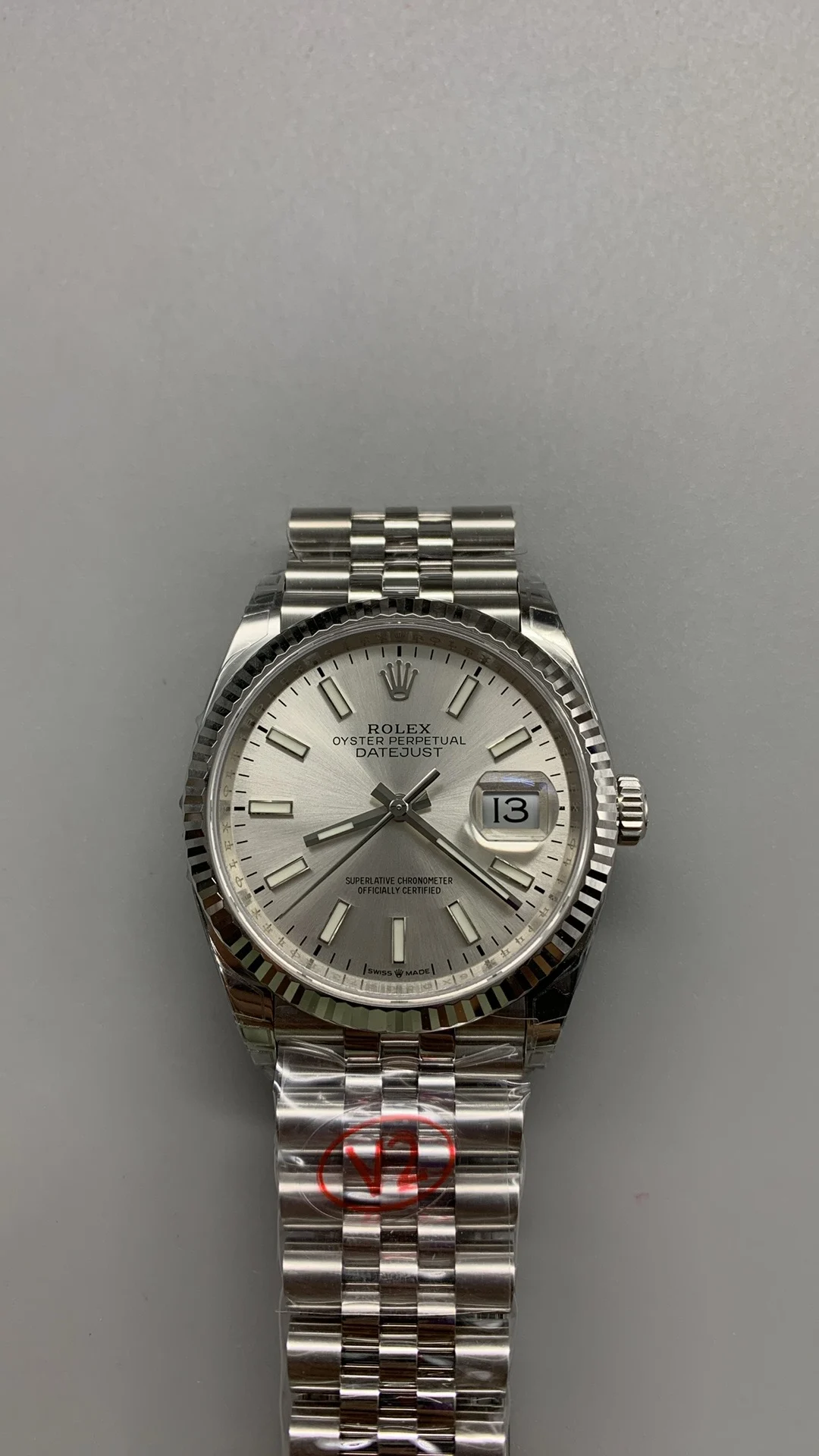 Rolex Datejust Silver Dial 36mm