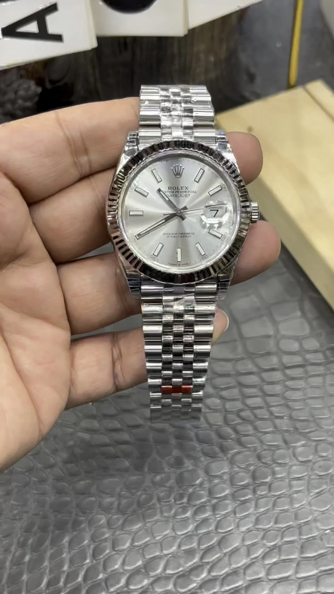 Rolex Datejust Silver Dial 41mm