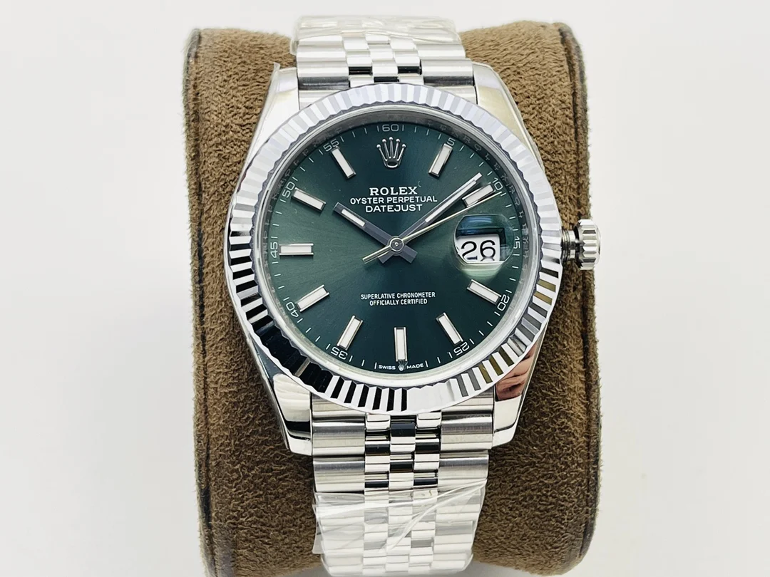 Rolex Datejust Steel — photographed off the sweep
