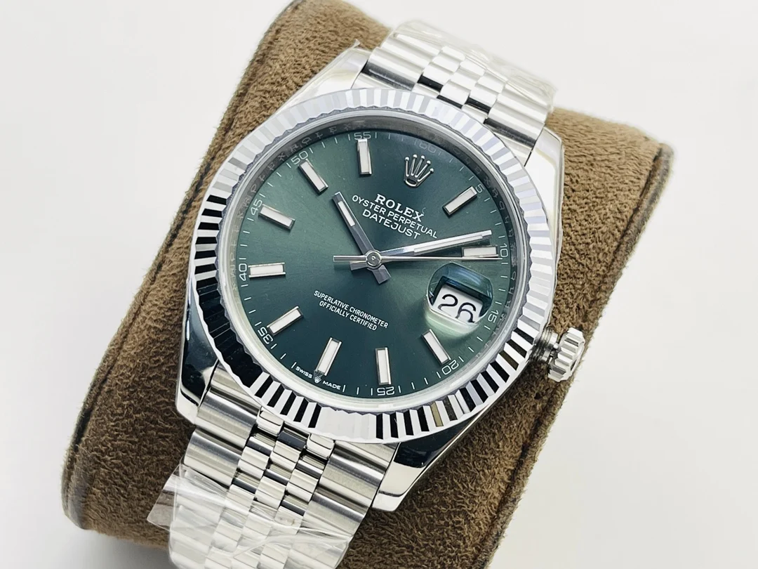 Rolex Datejust Steel — photographed off the sweep