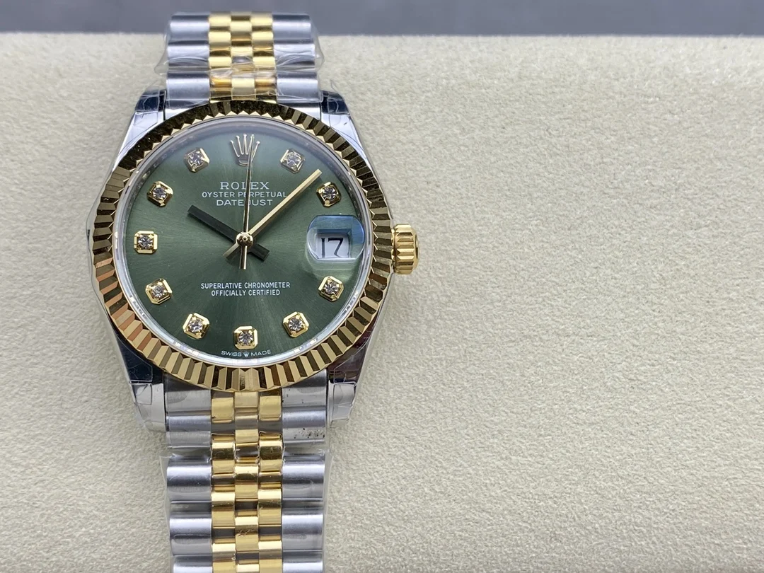 Rolex Datejust Steel 31mm — photographed off the sweep