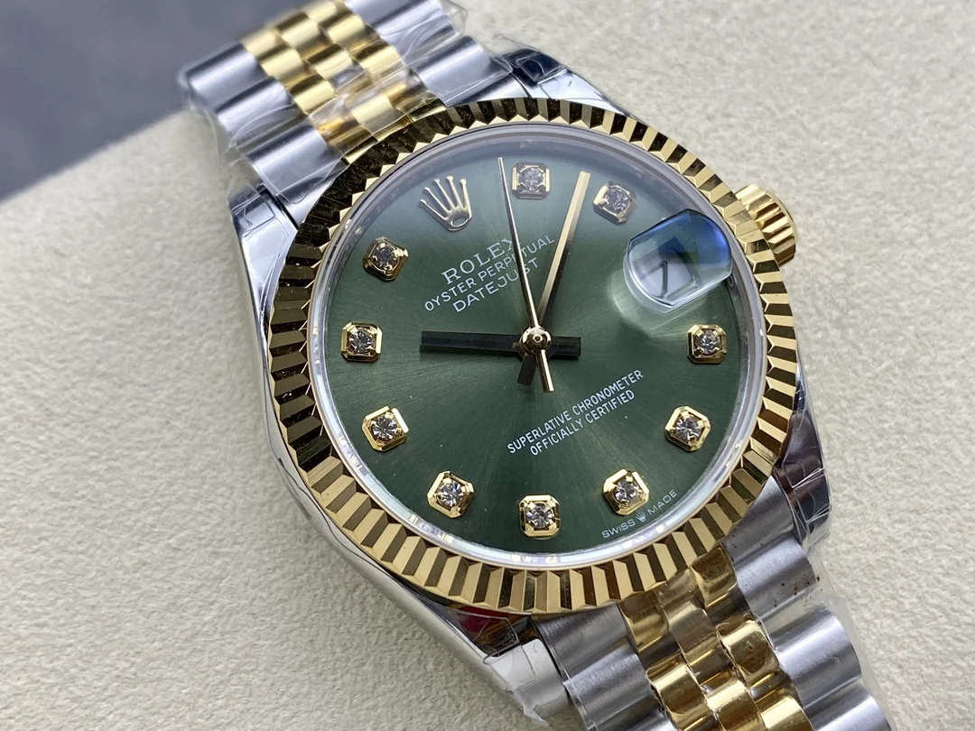 Rolex Datejust Steel 31mm — photographed off the sweep